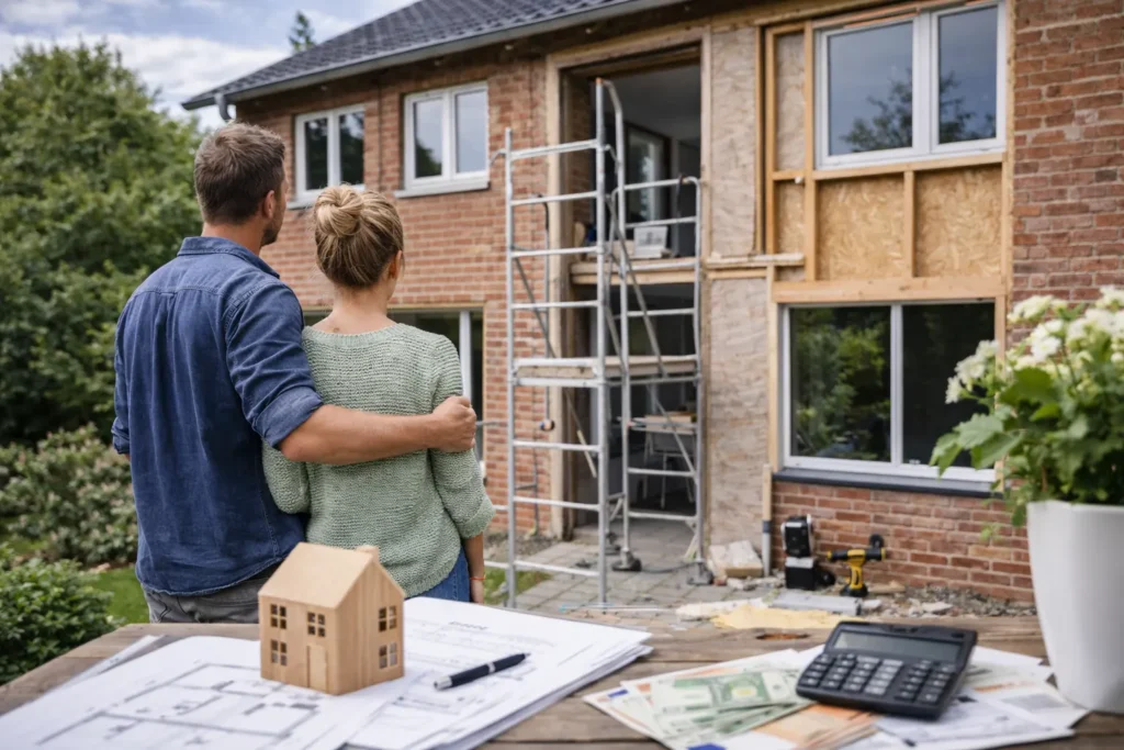 finansiera husrenovering